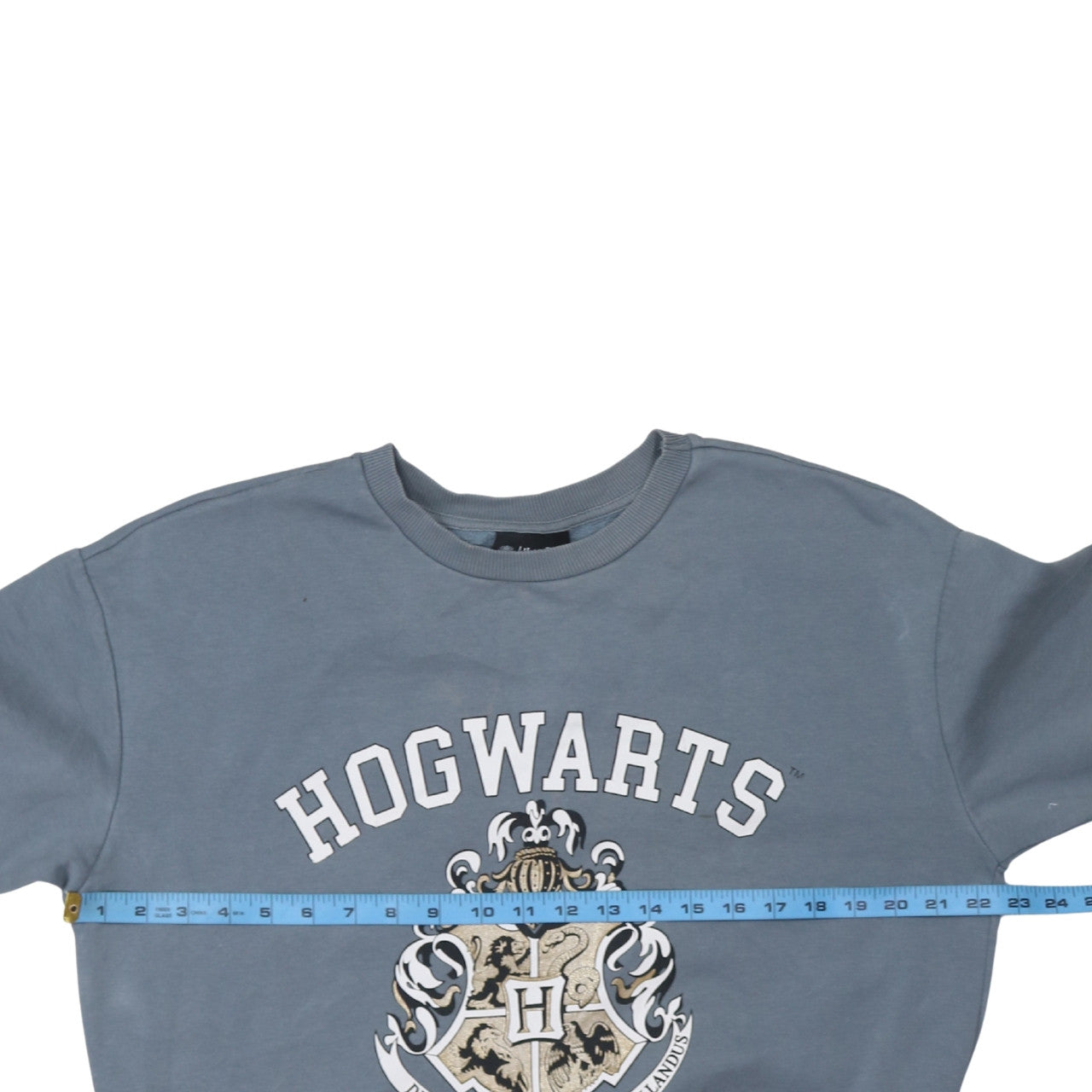 Harry Potter Women Grey Hogwarts Crest Sweatshirt Size 12-14 M