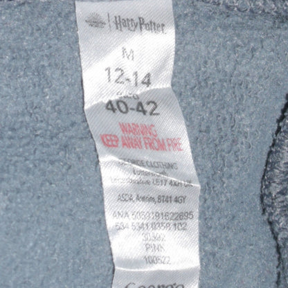 Harry Potter Women Grey Hogwarts Crest Sweatshirt Size 12-14 M