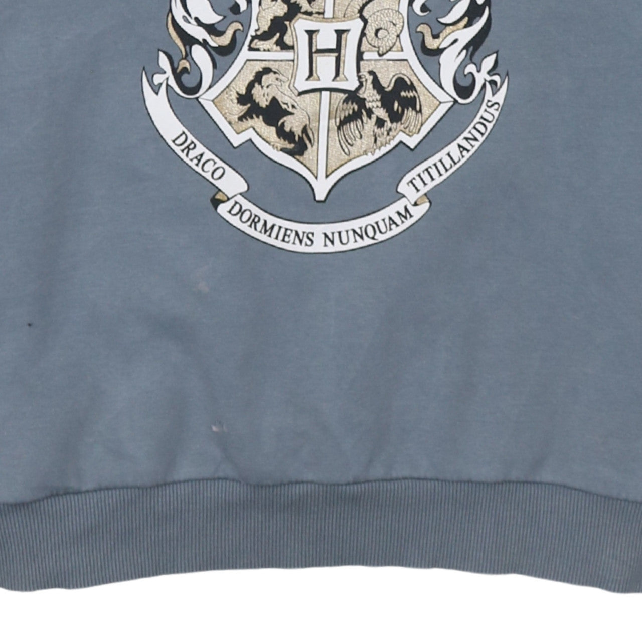 Harry Potter Women Grey Hogwarts Crest Sweatshirt Size 12-14 M