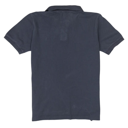 Ralph Lauren Boys Navy Blue Cotton Polo Shirt L 14-16 Classic Fit