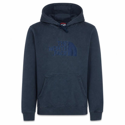 The North Face Men's Blue Pullover Hoodie Size L Regular Fit