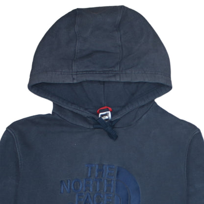 The North Face Men's Blue Pullover Hoodie Size L Regular Fit