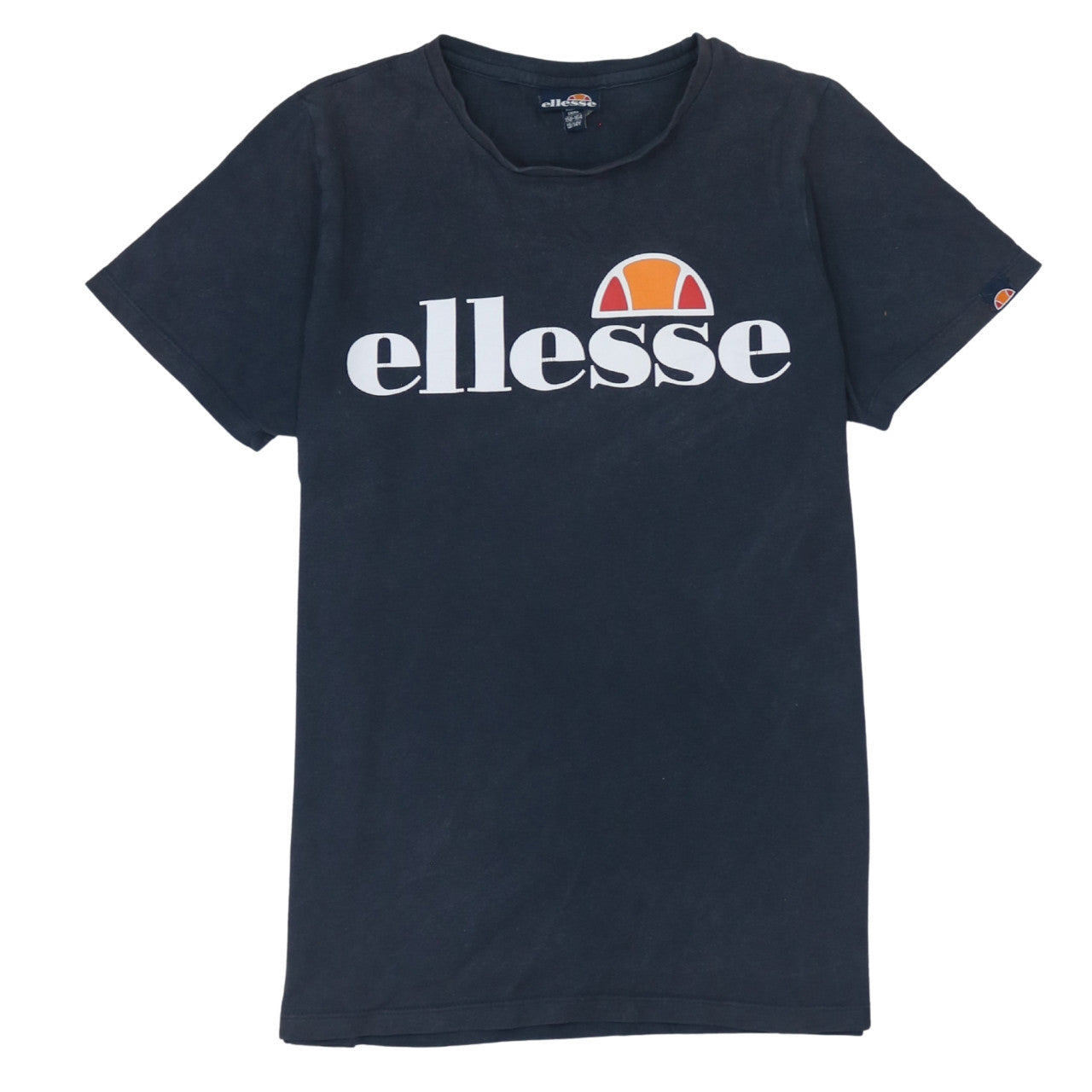 Ellesse Boys Black Logo Short Sleeve Cotton T-Shirt 13-14 Years
