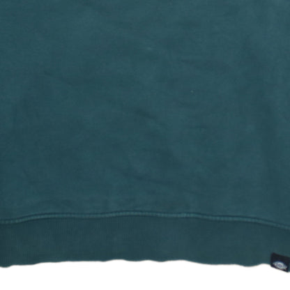 Dickies Men’s Green Small Pullover Fleece Sweatshirt with Logo