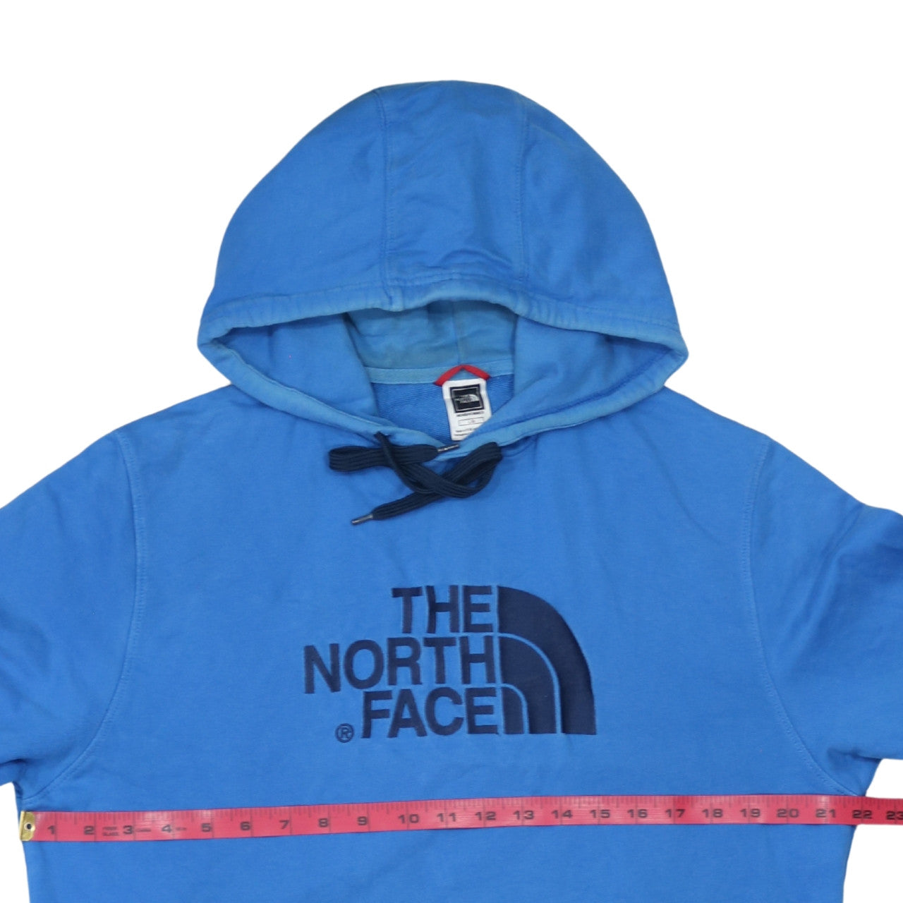 The North Face Mens Blue Pullover Hoodie L Outdoor Cotton
