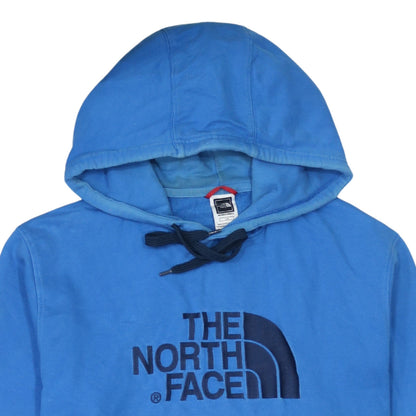 The North Face Mens Blue Pullover Hoodie L Outdoor Cotton
