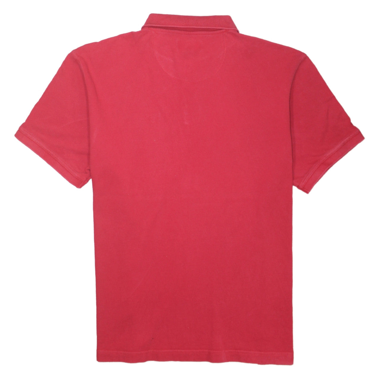 Barbour Men’s Red Cotton Polo Shirt Size 2XL Short Sleeve Casual