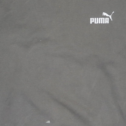 Puma Men's Grey Crew Neck Pullover Sweatshirt Size M