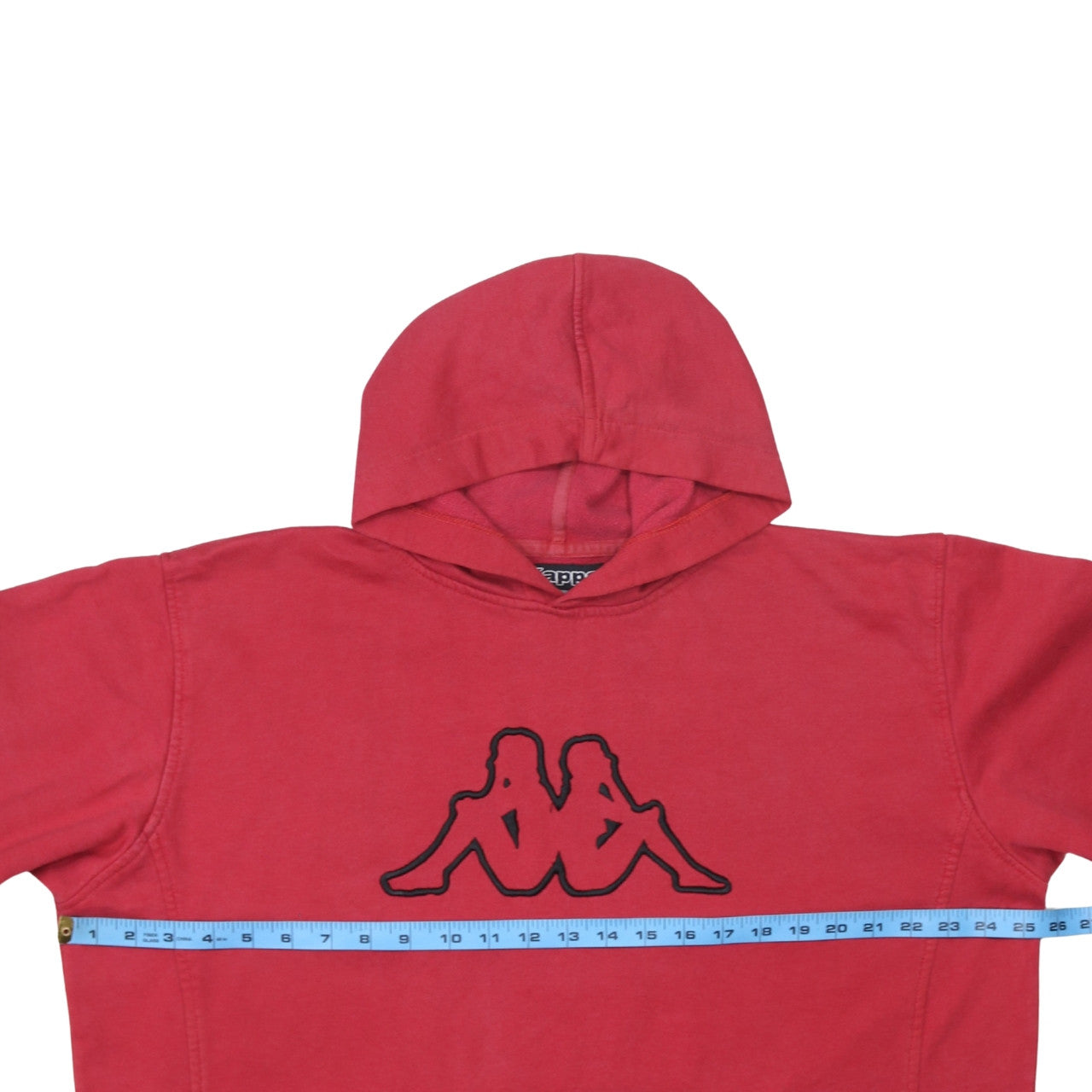 Kappa Men's Red 2XL Pullover Hoodie with Logo