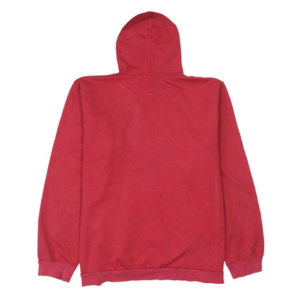 Kappa Men's Red 2XL Pullover Hoodie with Logo