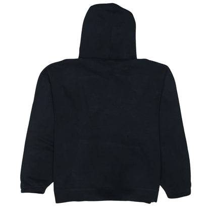 Fila Women's Black Pullover Hoodie Size M Logo Sweatshirt