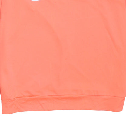 Nike Men's Orange Dri-FIT 1/4 Zip Athletic Running Sweatshirt Size S