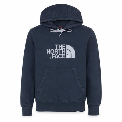 The North Face Men's Blue XS Pullover Hoodie Outdoor Logo Sweatshirt