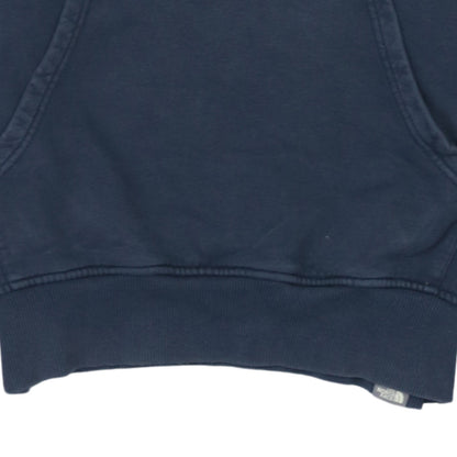 The North Face Men's Blue XS Pullover Hoodie Outdoor Logo Sweatshirt
