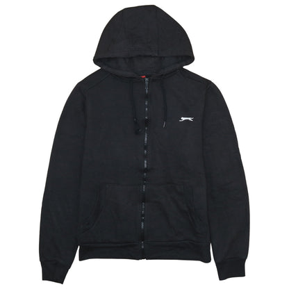 Slazenger Men's Black Full Zip Hoodie Size S Sports Fleece