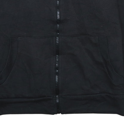 Slazenger Men's Black Full Zip Hoodie Size S Sports Fleece