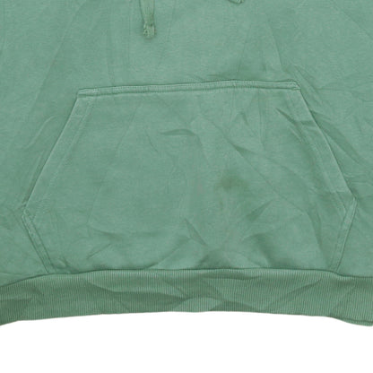 Ellesse Womens Green Pullover Hoodie UK 12 Cotton Logo Casual