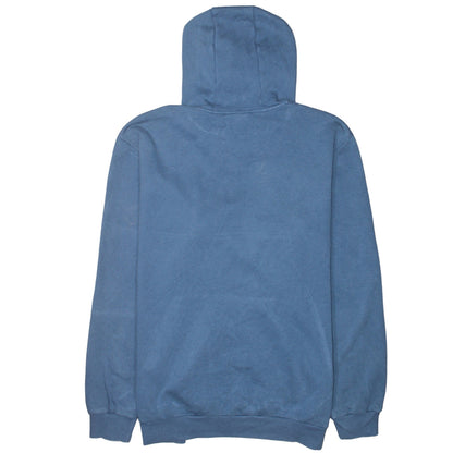 Adidas Men Blue XL Pullover Hoodie Fleece Logo Sportswear