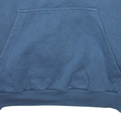 Adidas Men Blue XL Pullover Hoodie Fleece Logo Sportswear