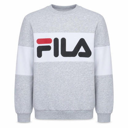 Fila Mens Grey XS Crew Neck Pullover Sweatshirt