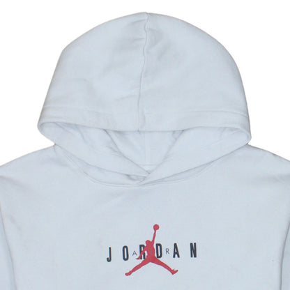 Jordan Boys Grey Pullover Hoodie XL 13-15 Years Fleece Casual Sweatshirt