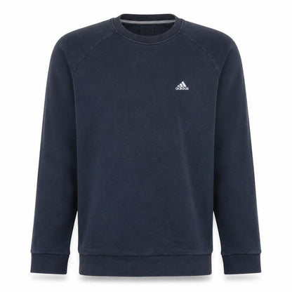 Adidas Men's Blue Crew Neck Pullover Sweatshirt Size S