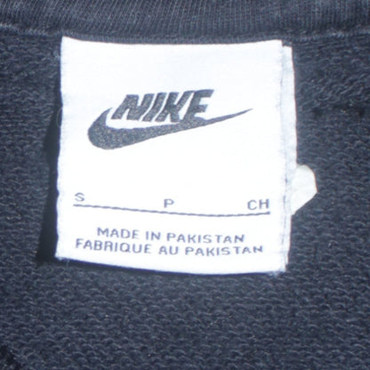 Nike Men's Blue Pullover Hoodie Small Regular Fit Fleece Sweatshirt