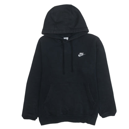 Nike Men's Black Pullover Hoodie Small Regular Fit Fleece Sweatshirt