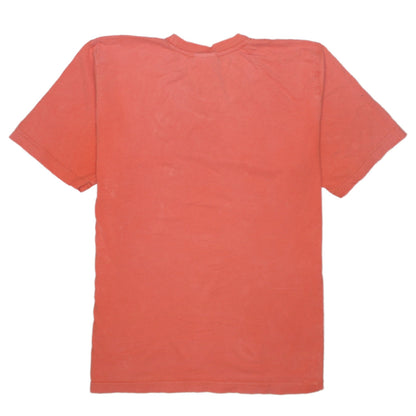 Adidas Men's Orange Short Sleeve Crew Neck T-Shirt Size S