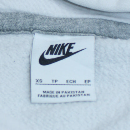 Nike Men's White XS Pullover Hoodie Fleece Sportswear