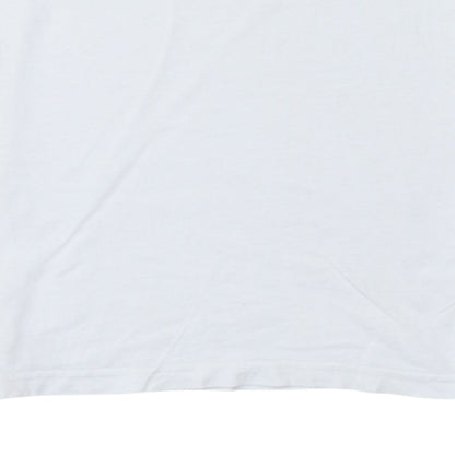 Champion Boys White 2XL 15-16 Years Crew Neck Short Sleeve Logo T-Shirt
