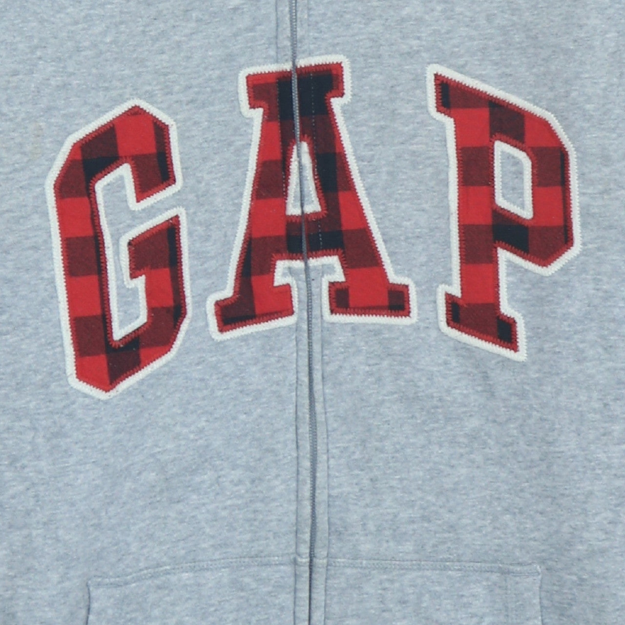 GAP Kids Boys Grey Full Zip Hoodie Sherpa Lined XXL - Warm Casual Sweatshirt