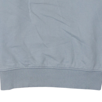 The North Face Mens Grey Crew Neck Logo Sweatshirt Size S