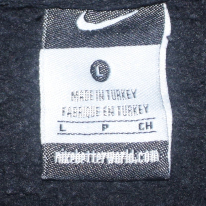 Nike Paris Saint-Germain Black Men's L Full Zip Hoodie Fleece