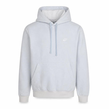 Nike Men's White Pullover Hoodie M Regular Fit Fleece Sweatshirt