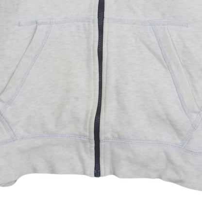 Nike Men's Grey Full Zip Fleece Hoodie Size S Sportswear