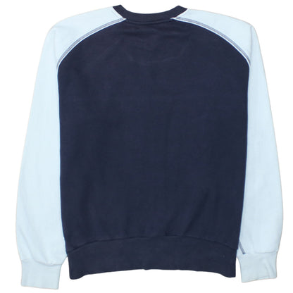 Puma Mens Blue Crew Neck Pullover Sweatshirt Size L