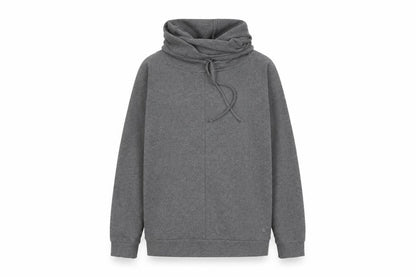 Manuka Women Grey UK 12 Pullover Hooded Sweatshirt with Drawstring
