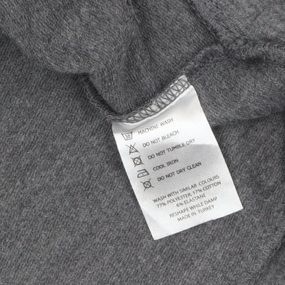 Manuka Women Grey UK 12 Pullover Hooded Sweatshirt with Drawstring