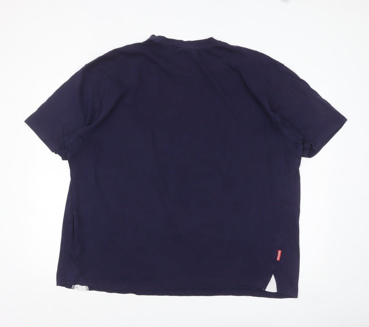 Slazenger Men's Blue XL Crew Neck Sports T-Shirt