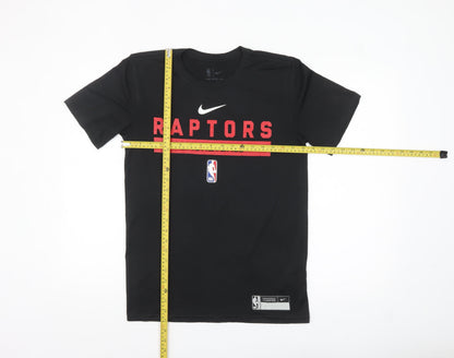 Nike Men's Black Toronto Raptors Dri-FIT Basketball T-Shirt Size S