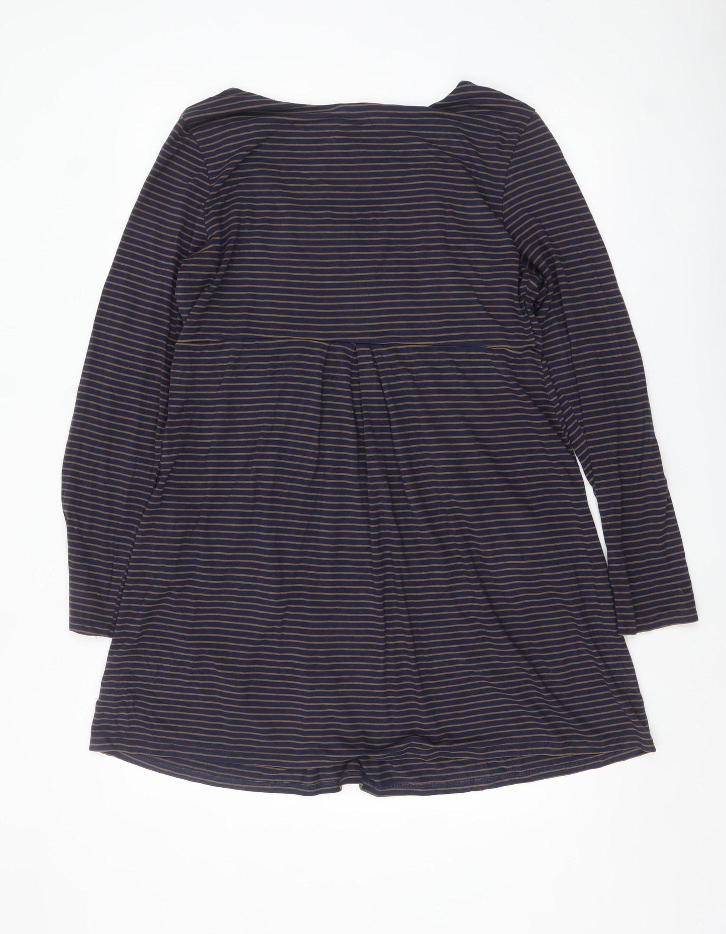 Joules Women’s Navy Stripe Long Sleeve Skater Dress Size 16