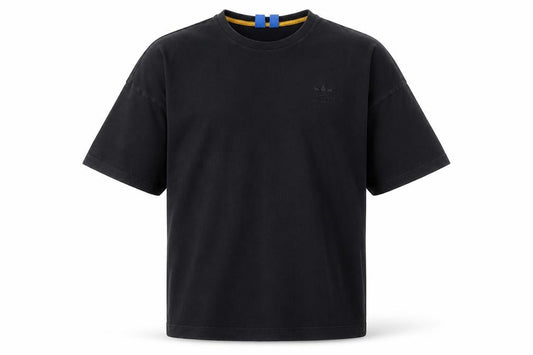Adidas Men's Black Regular Fit Crew Neck Cotton T-Shirt M