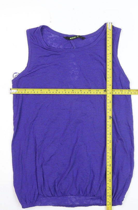 Tu Women’s Purple Active Tank Top Size 8 Sleeveless Jersey