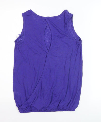 Tu Women’s Purple Active Tank Top Size 8 Sleeveless Jersey