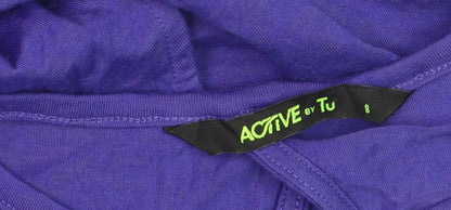 Tu Women’s Purple Active Tank Top Size 8 Sleeveless Jersey