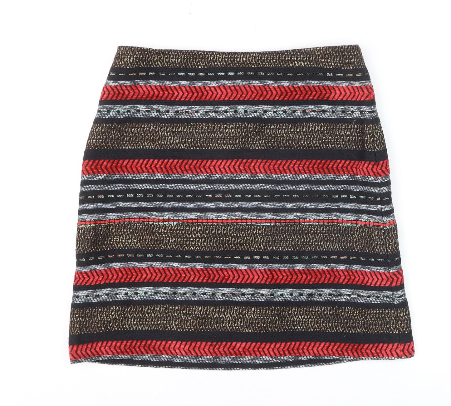 Marks and Spencer Women’s Multicoloured Knee Length Pencil Skirt Size 8