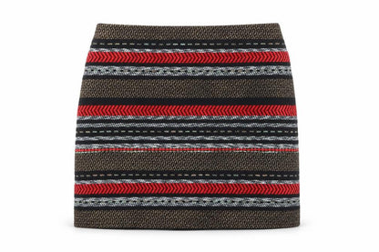 Marks and Spencer Women’s Multicoloured Knee Length Pencil Skirt Size 8
