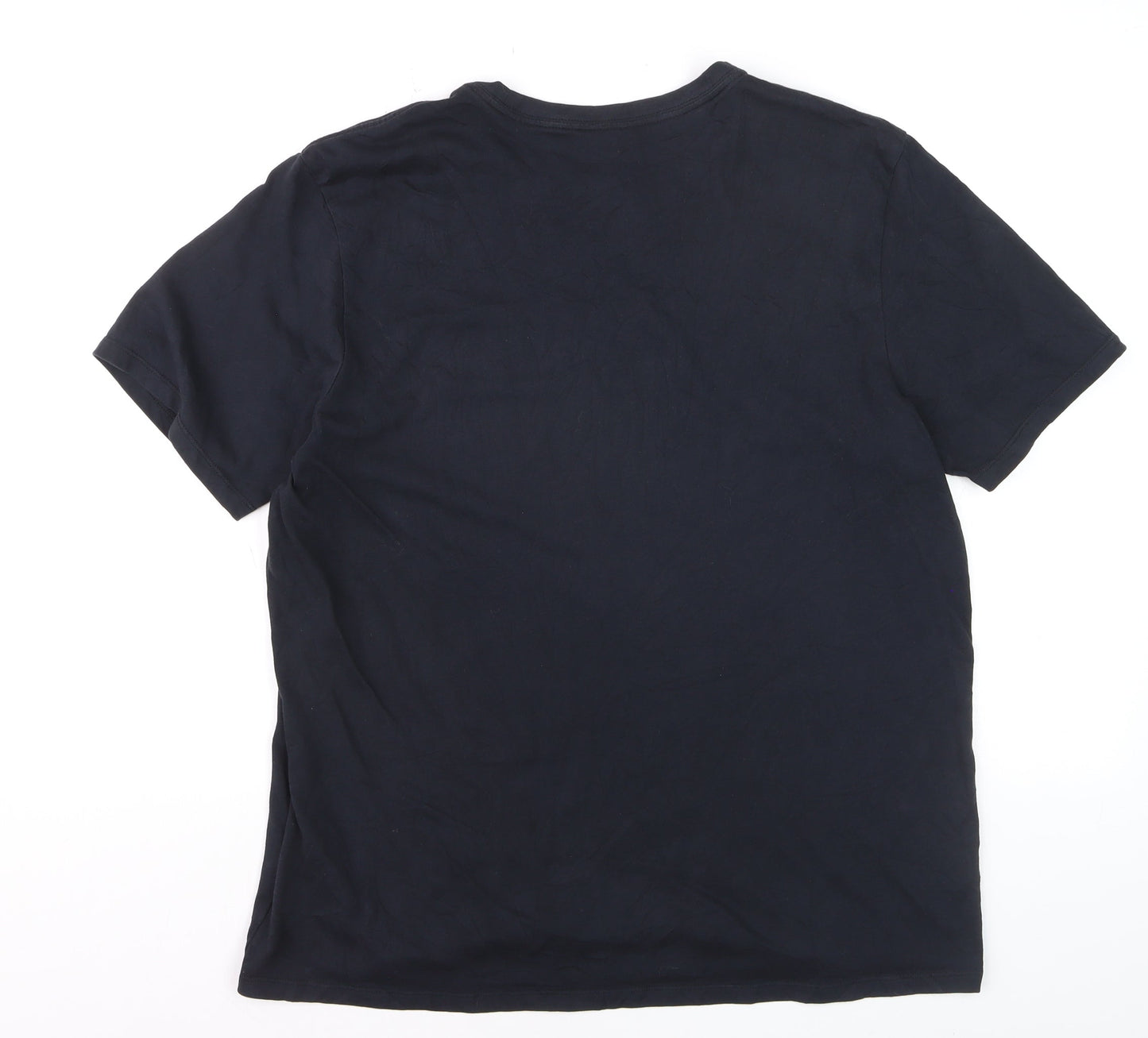 Nike Men's Black Dri-FIT Athletic Cut Short Sleeve T-Shirt XL