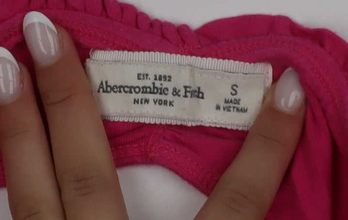 Abercrombie & Fitch Women's Pink Strapless Camisole Top Size S